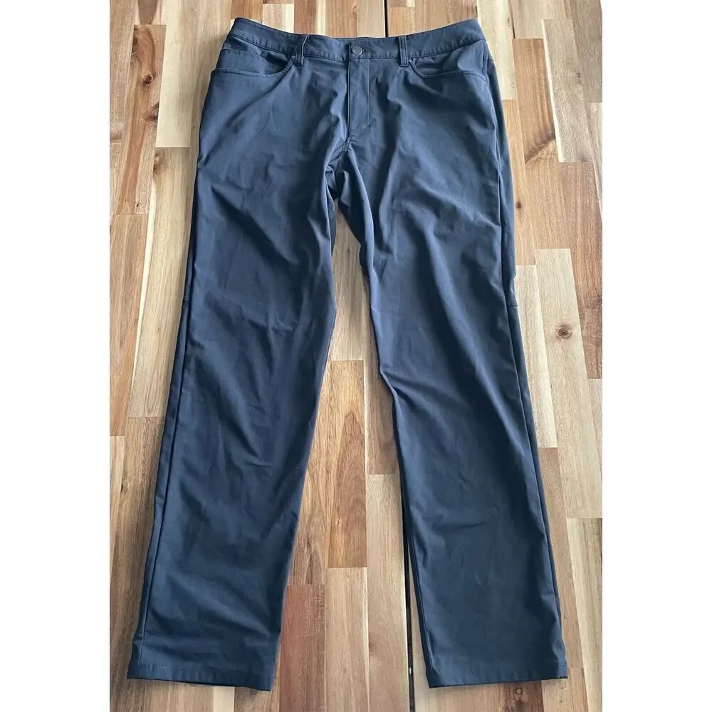 Lululemon ABC Pant Classic 34” *Warpstreme Obsidian